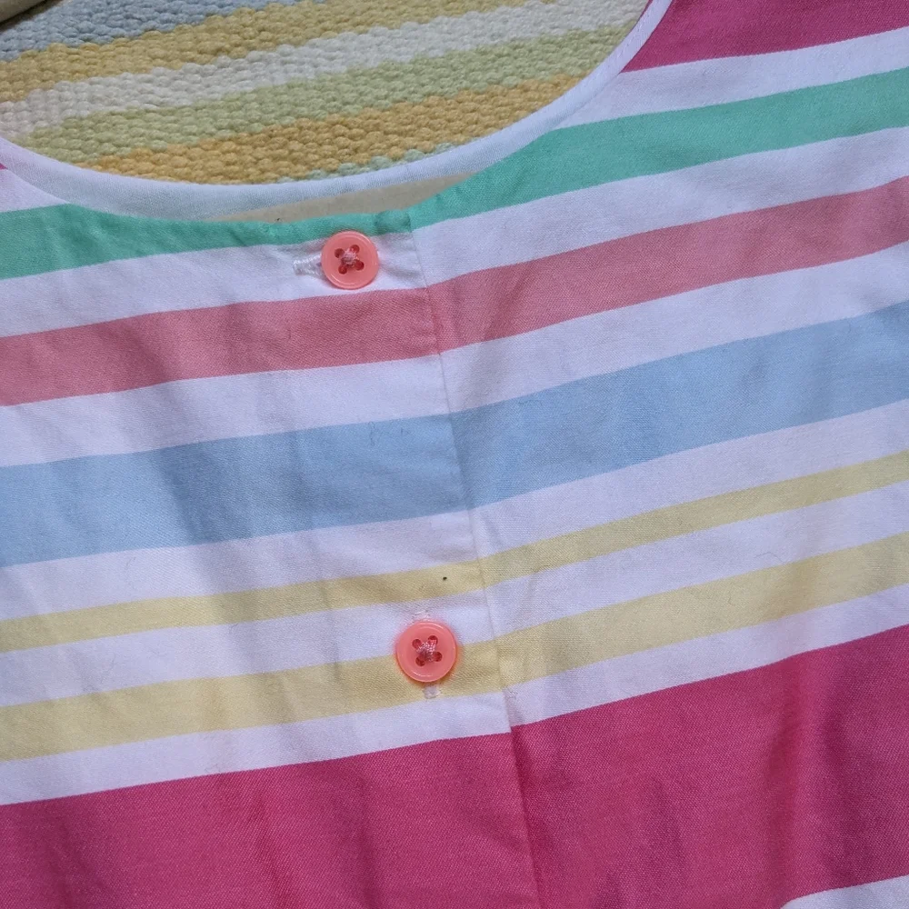 ⭐ Beautiful Carter's pastel striped dress 4T